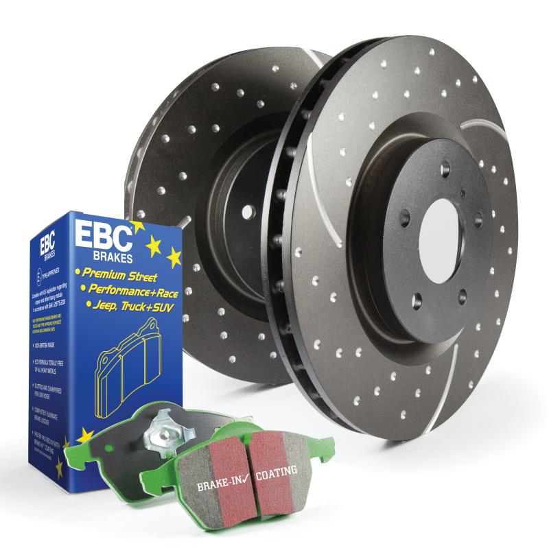 EBC S10 Kits Greenstuff 2000 and GD Rotors S10KF1607 Main Image