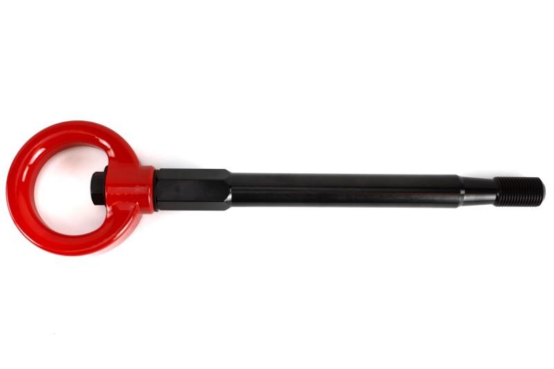 Perrin 08-14 Subaru WRX/STI Tow Hook Kit (Front) - Red PSP-BDY-231RD Main Image