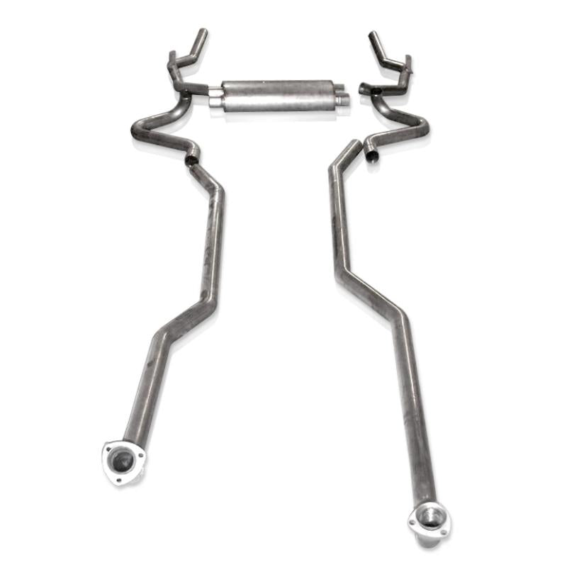 Stainless Works Chevy Camaro 1970-81 Exhaust Transversed Stainless CA7213S Main Image