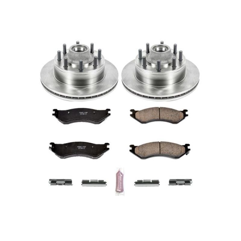 PowerStop PSB Autospecialty Kit Brakes, Rotors & Pads Brake Kits - OE main image