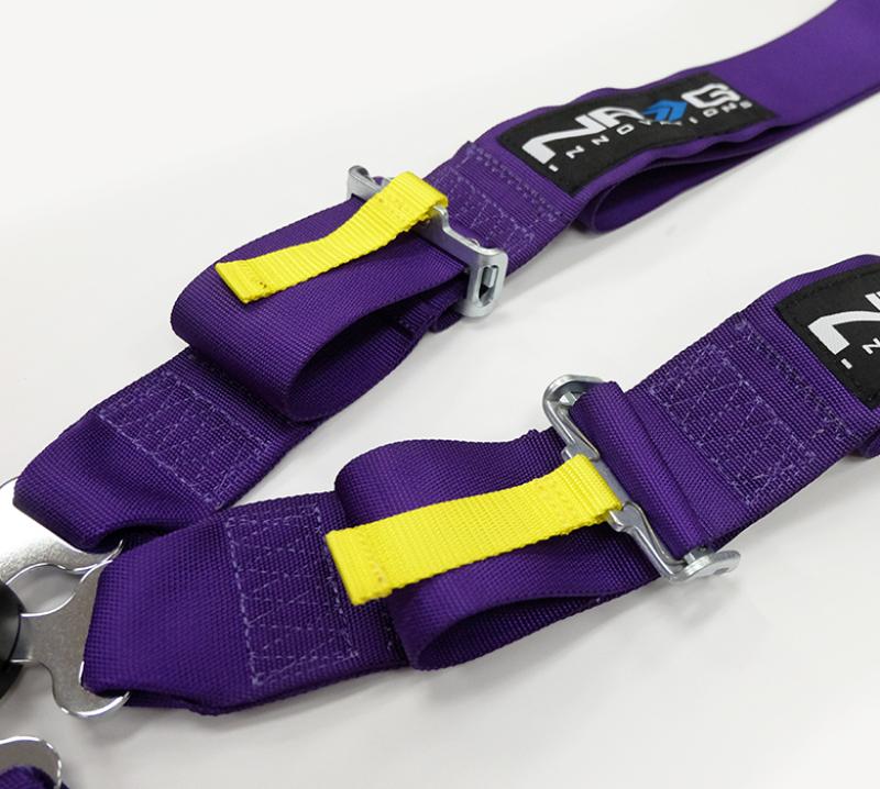 NRG SFI 16.1 5PT 3in. Seat Belt Harness / Cam Lock - Purple SBH-RS5PCPP Main Image