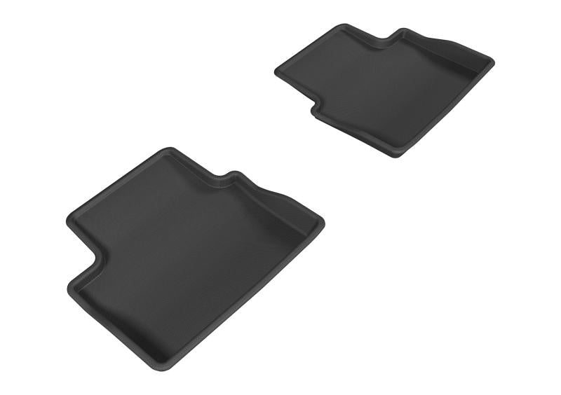 3D MAXpider 2013-2015 Chevrolet Malibu Kagu 2nd Row Floormats - Gray L1CH06321501 Main Image