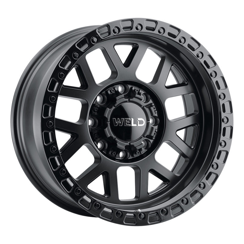 Weld Off-Road W104 20X9 Cinch 8X180 ET20 BS5.75 Satin Black / Gloss Black 124.3 W10409018575