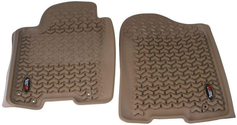 Rugged Ridge RUG Floor Liners - Tan Floor Mats Floor Mats - Rubber main image