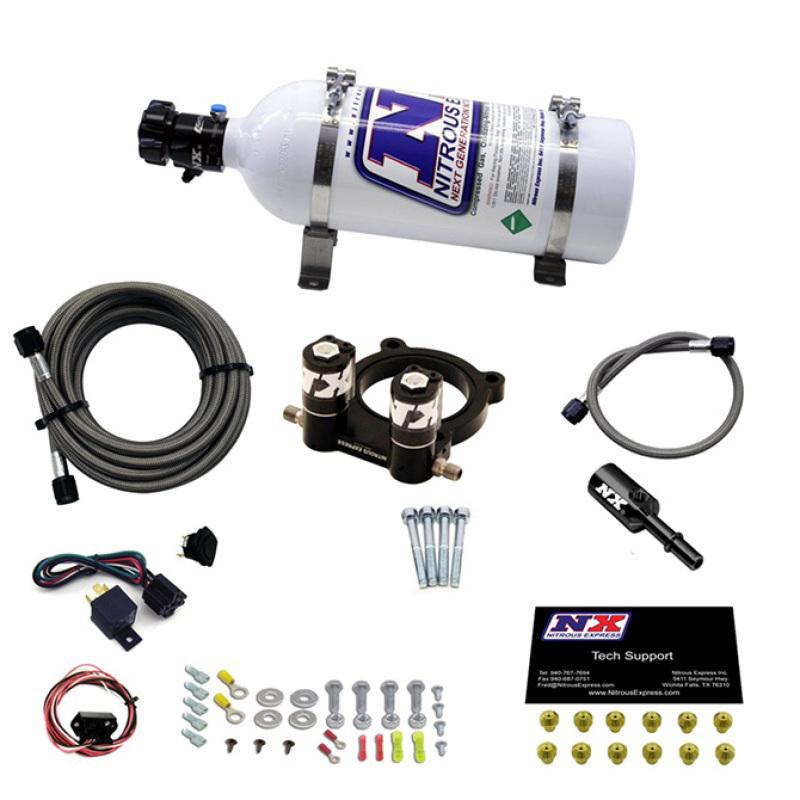 Nitrous Express Ford 2.3L Ecoboost Nitrous Plate Kit w/5lb Bottle 20954-05 Main Image