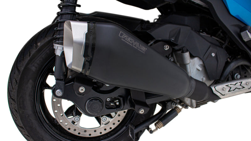 Remus 2019 Scooter BMW C 400 X C 400 GT End Cap - Black EK105SV