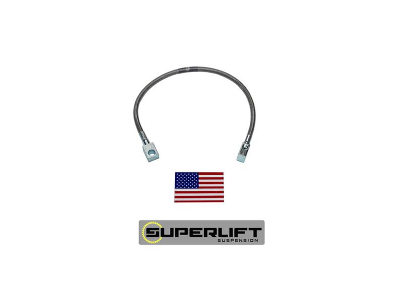 Superlift 66-77 Ford Bronco w/ 3-6in Lift Kit (Single) Bullet Proof Brake Hose 91285 Main Image