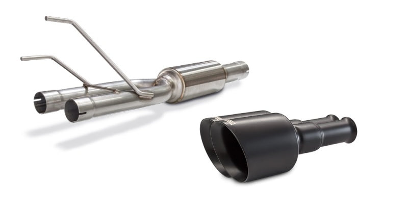Carven 09-18 RAM 1500 5.7L V8 (Dual Tailpipe) Progressive Series Muffler w/5in. Tips - Ceramic Black CR1006.2