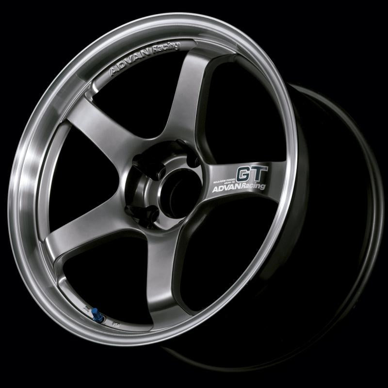 Advan GT 19x10.0 +22 5-120 Machining & Racing Hyper Black Wheel YAQ9K22WHB Main Image