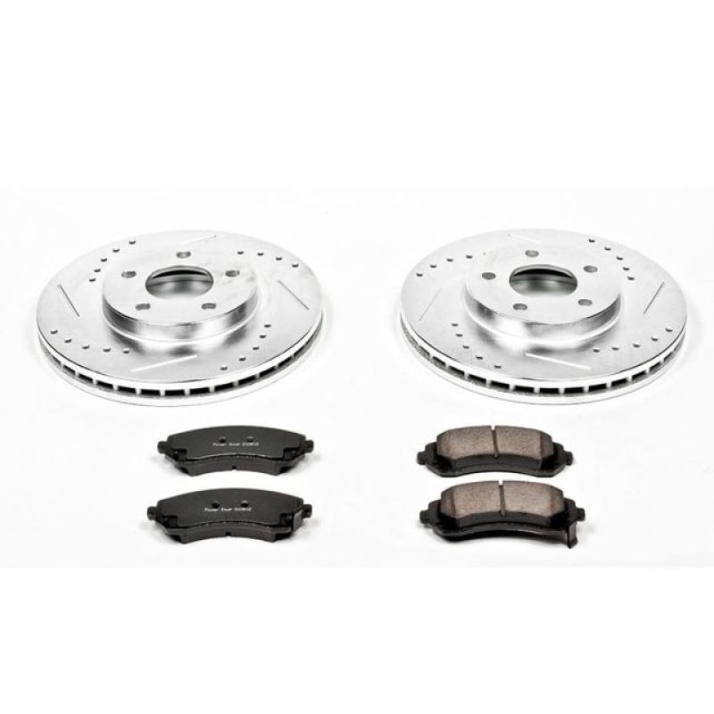 PowerStop PSB Z23 Evolution Kit Brakes, Rotors & Pads Brake Kits - Performance D&S main image