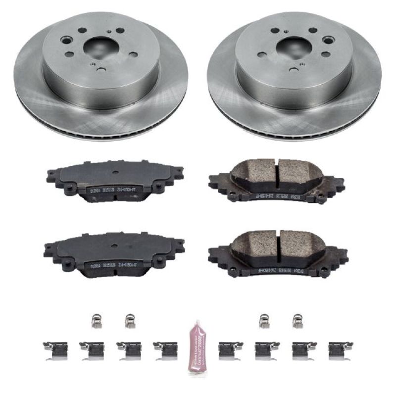 PowerStop PSB Autospecialty Kit Brakes, Rotors & Pads Brake Kits - OE main image