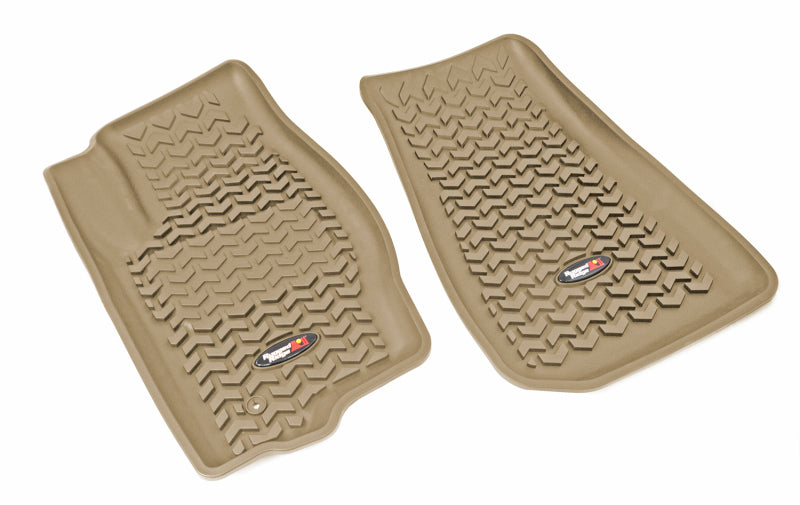 Rugged Ridge RUG Floor Liners - Tan Floor Mats Floor Mats - Rubber main image