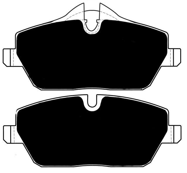 Porterfield Brake Pads for 2018 MINI Cooper