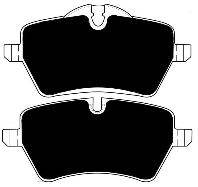 Porterfield Brake Pads for 2015 MINI Countryman