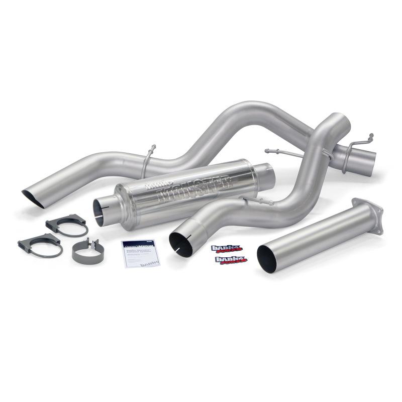 Banks Power 01-05 Chev 6.6L Ec/CCSB Monster Sport Exhaust System 48770 Main Image