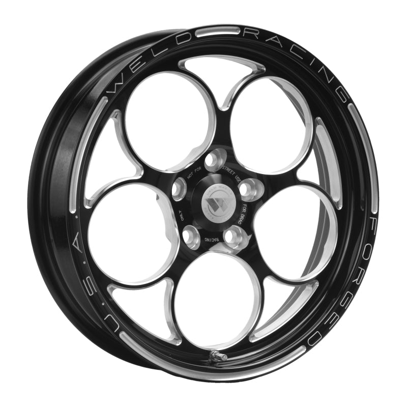 Weld Magnum 1-Piece 17x4.5 / 5x4.75 BP / 2.25in. BS Black Wheel - Non-Beadlock 86B-1704274