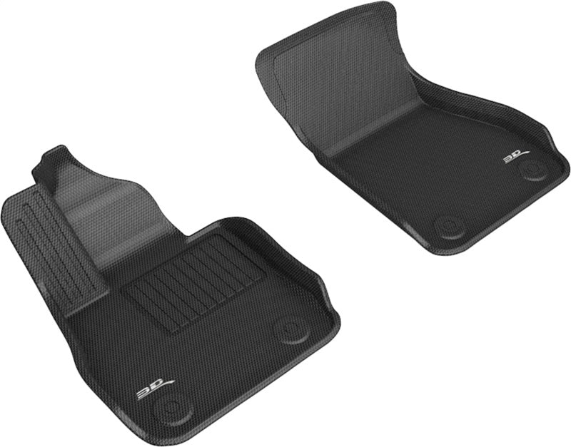 3D MAXpider ACE Kagu - Front - Black Floor Mats Floor Mats - Rubber main image