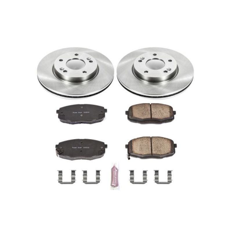 PowerStop PSB Autospecialty Kit Brakes, Rotors & Pads Brake Kits - OE main image