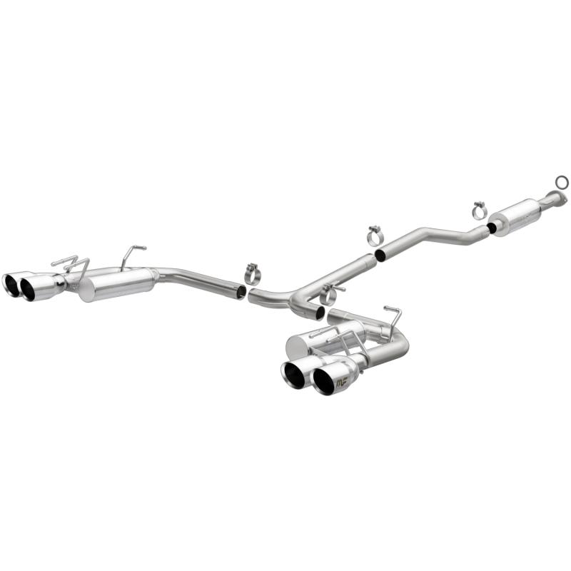 MagnaFlow 18-19 Toyota Camry GSE 3.5L Street Series Cat-Back Exhaust w/Polished Tips 19411 Main Image