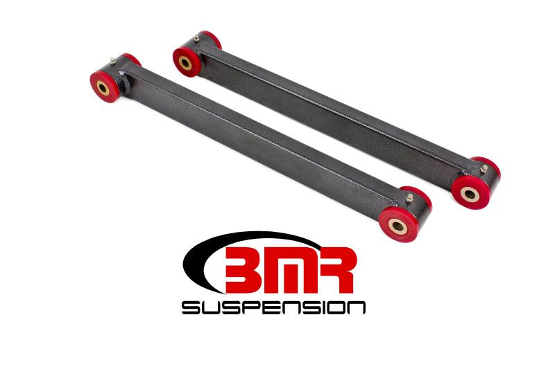 BMR 05-14 S197 Mustang Non-Adj. Boxed Lower Control Arms (Polyurethane) - Black Hammertone TCA032H Main Image