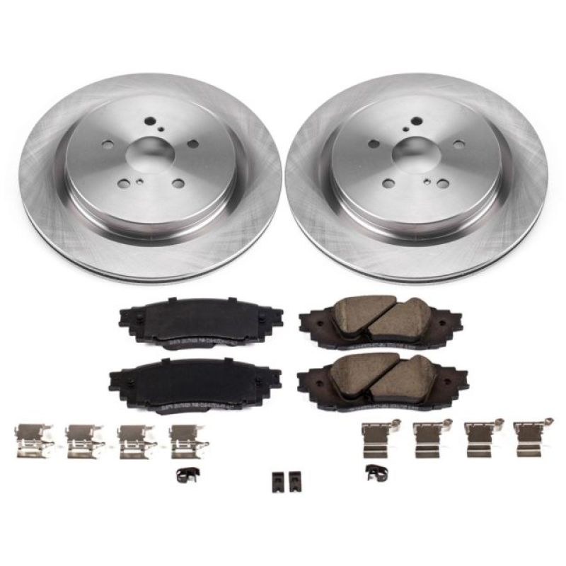 PowerStop PSB Autospecialty Kit Brakes, Rotors & Pads Brake Kits - OE main image