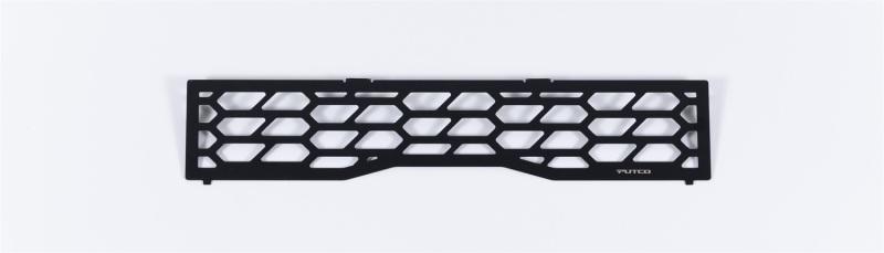 Putco 2020 Ford SuperDuty - Hex Shield - Black Powder Coated Bumper Grille Inserts 83169 Main Image