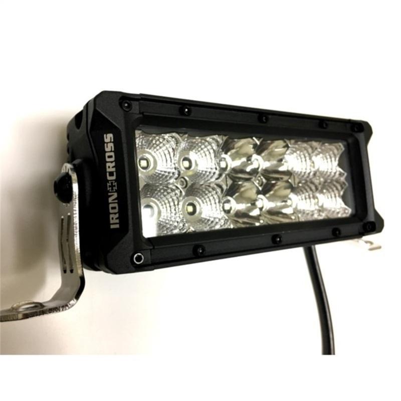 Iron Cross 7.5in LED Light Bar (3240 Lumens) for 20/22/24 Series Heavy Duty Bumper 20-75LED Main Image