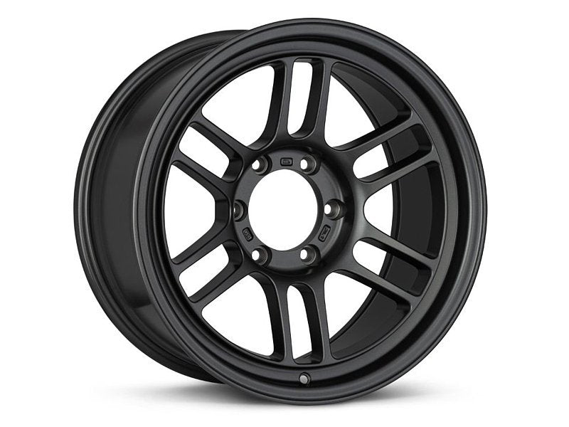 Enkei RPT1 18x9 6x139.7 Bolt Pattern +0 Offset 106.1 Bore Black Wheel 528-890-8400BK