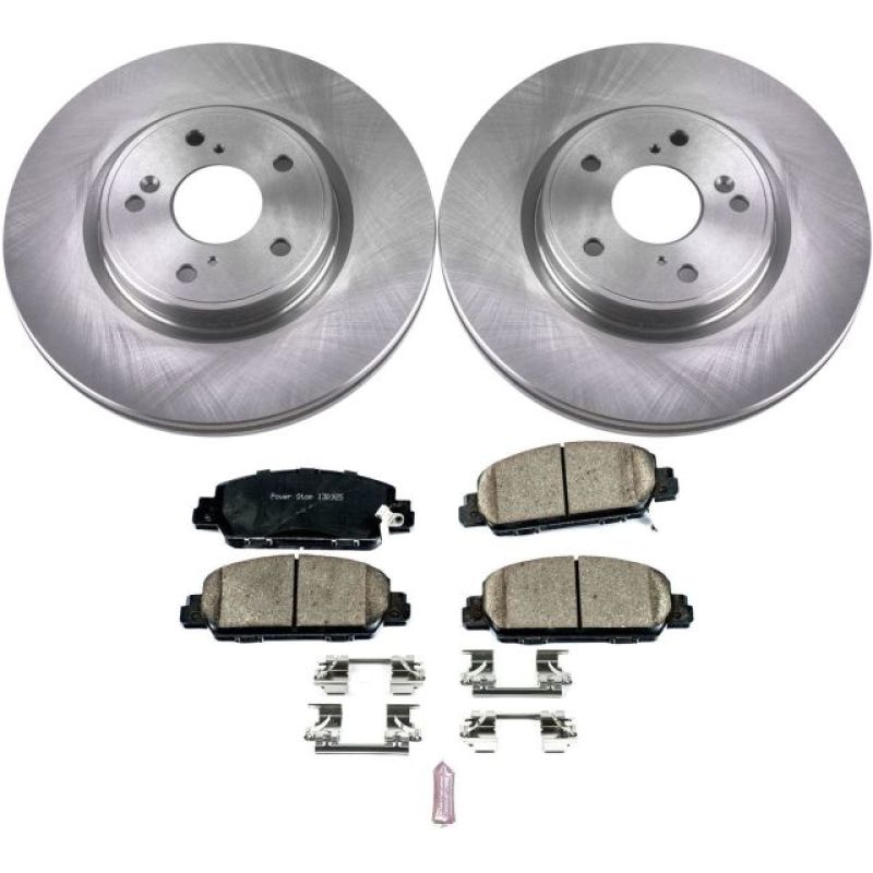 PowerStop PSB Autospecialty Kit Brakes, Rotors & Pads Brake Kits - OE main image