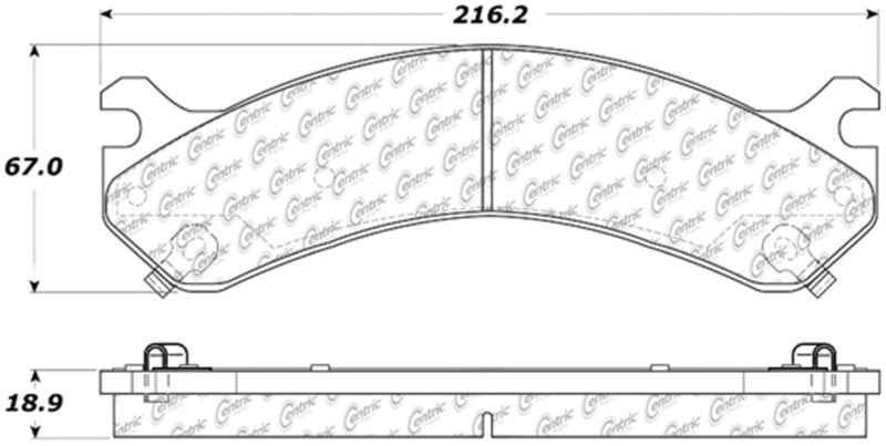 Stoptech ST Premium Brake Pads Brakes, Rotors & Pads Brake Pads - OE main image