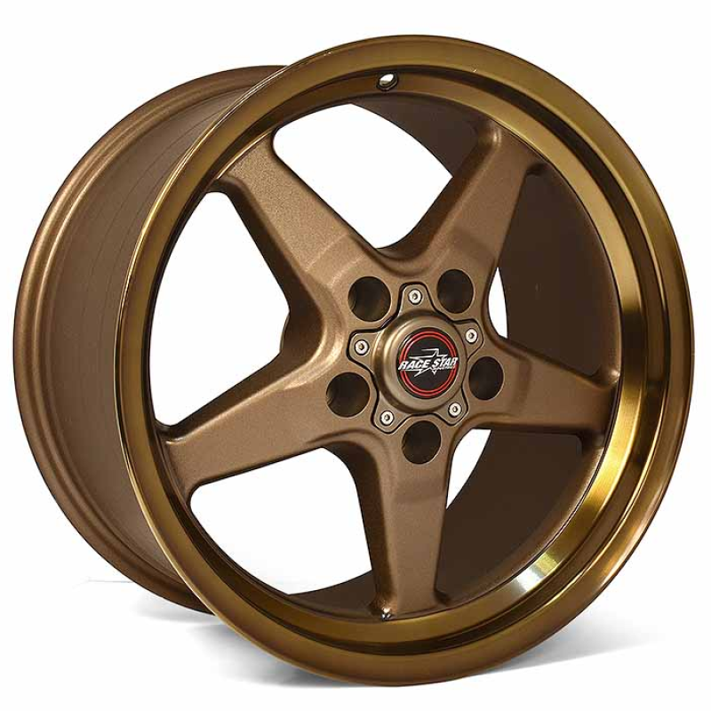 Race Star 92 Drag Star 20x6 5x4.50bc 3.40bs Bracket Racer Bronze Wheel 92-060146BZ