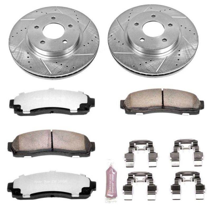 PowerStop PSB Z36 Truck & Tow Kit Brakes, Rotors & Pads Brake Kits - Performance D&S main image