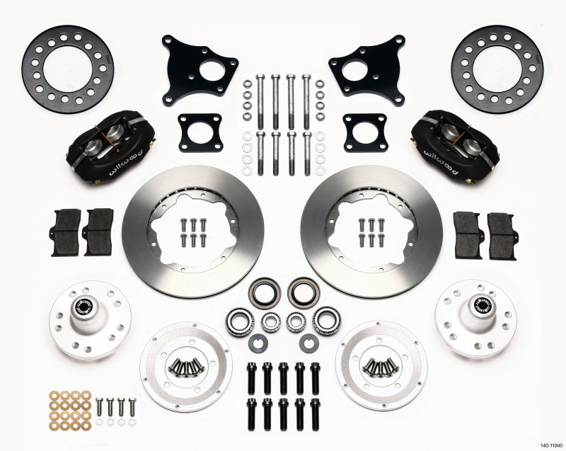 Wilwood FDL Front Kit, 11.00", AMC 71-76 OE Disc w/o Bendix Brakes