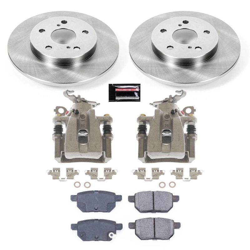 PowerStop PSB Autospecialty Kit w/Cals Brakes, Rotors & Pads Brake Kits - OE main image