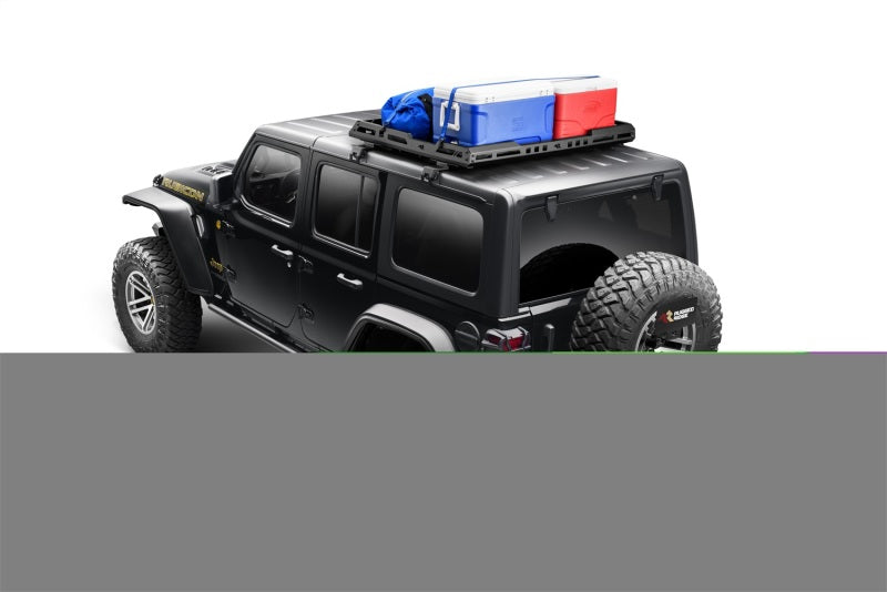 Rugged Ridge 18-21 Wrangler JL/Gladiator Roof Rack w/ Basket HT 11703.05