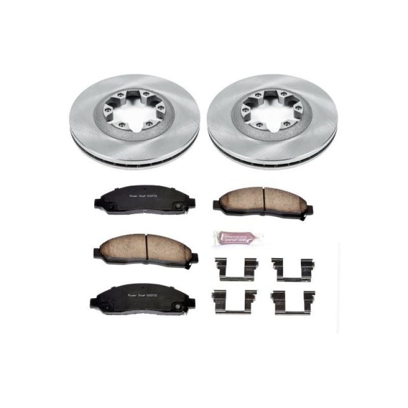 PowerStop PSB Autospecialty Kit Brakes, Rotors & Pads Brake Kits - OE main image