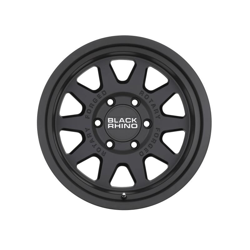 Black Rhino Stadium 16x8.0 6x139.7 ET-10 CB 112.1 Matte Black Wheel 1680SDM-06140M12 Main Image