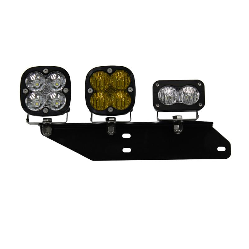 Baja Designs 17-18 F-150 Raptor Fog Light & Sportsmen Fog Pocket Kit - Amber 447717 Main Image