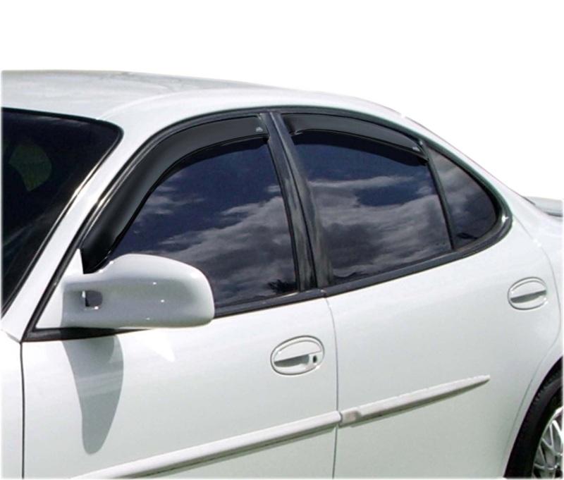 AVS 97-03 Pontiac Grand Prix Ventvisor In-Channel Front & Rear Window Deflectors 4pc - Smoke 194358 Main Image