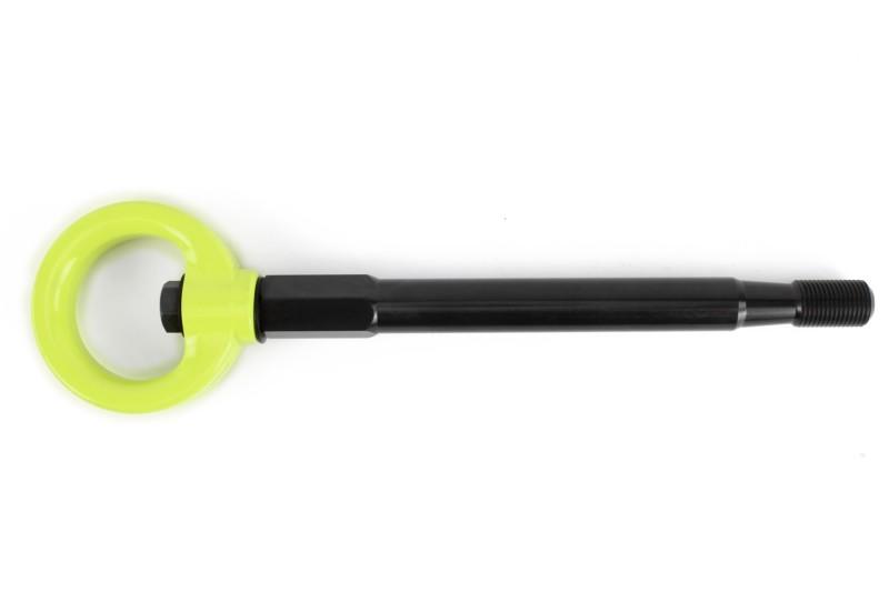 Perrin 08-14 Subaru WRX/STI Tow Hook Kit (Front) - Neon Yellow PSP-BDY-231NY Main Image