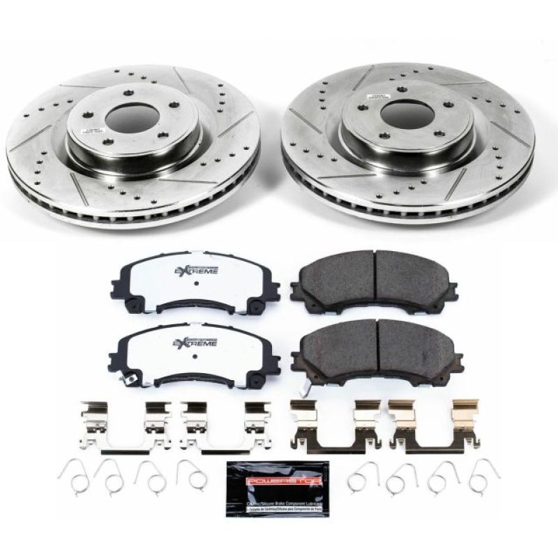 PowerStop PSB Z26 Street Warrior Kit Brakes, Rotors & Pads Brake Kits - Performance D&S main image