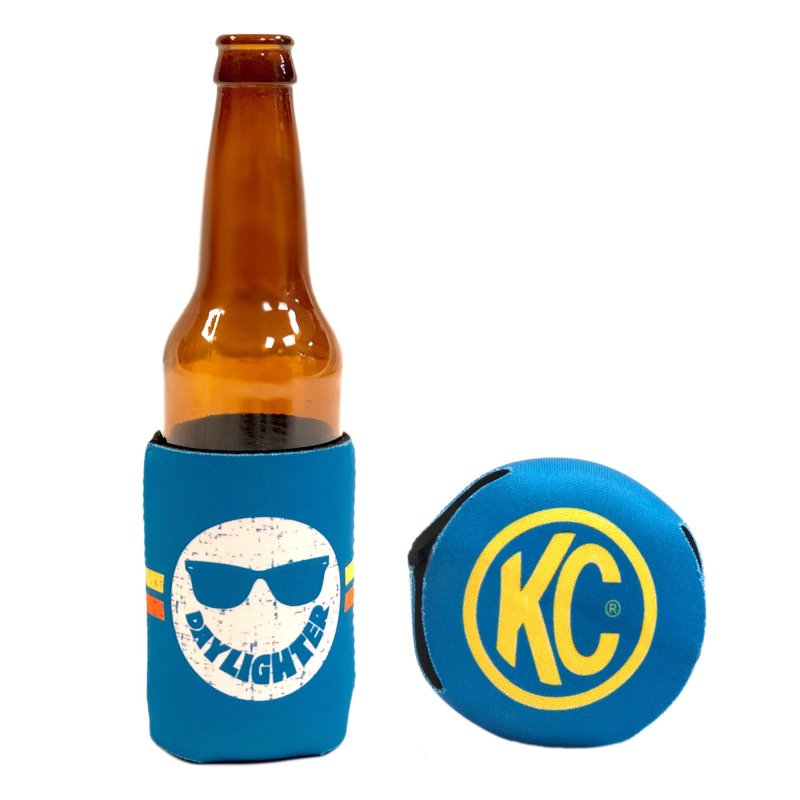 KC HiLiTES Retro Daylighter Koozie - Ocean Blue 9943