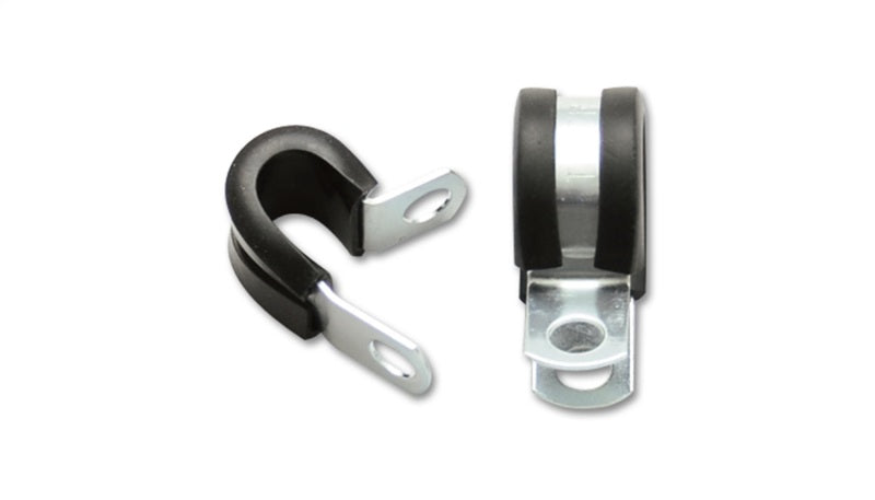 Vibrant Stainless Steel Cushion P-Clamp for 5/8" diameter hose or hard line