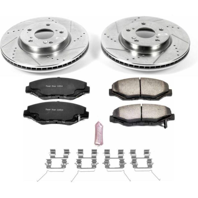 PowerStop PSB Z36 Truck & Tow Kit Brakes, Rotors & Pads Brake Kits - Performance D&S main image