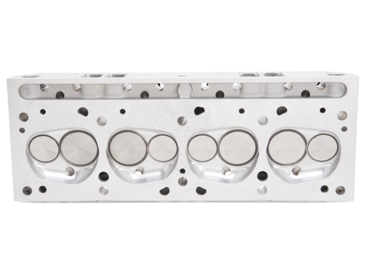 Edelbrock Cylinder Head, Pontiac, Performer RPM, 87CC, FOR Hydraulic Roller Cam.