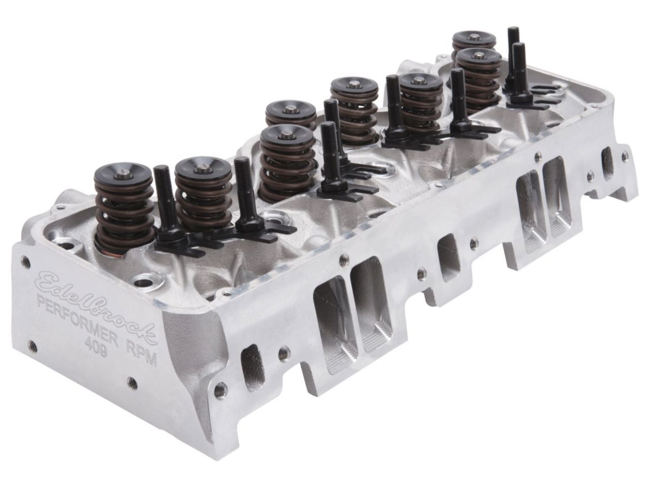 Edelbrock Cylinder Head, BBC, Performer RPM, 348/409CI, for Hydraulic Roller Cam