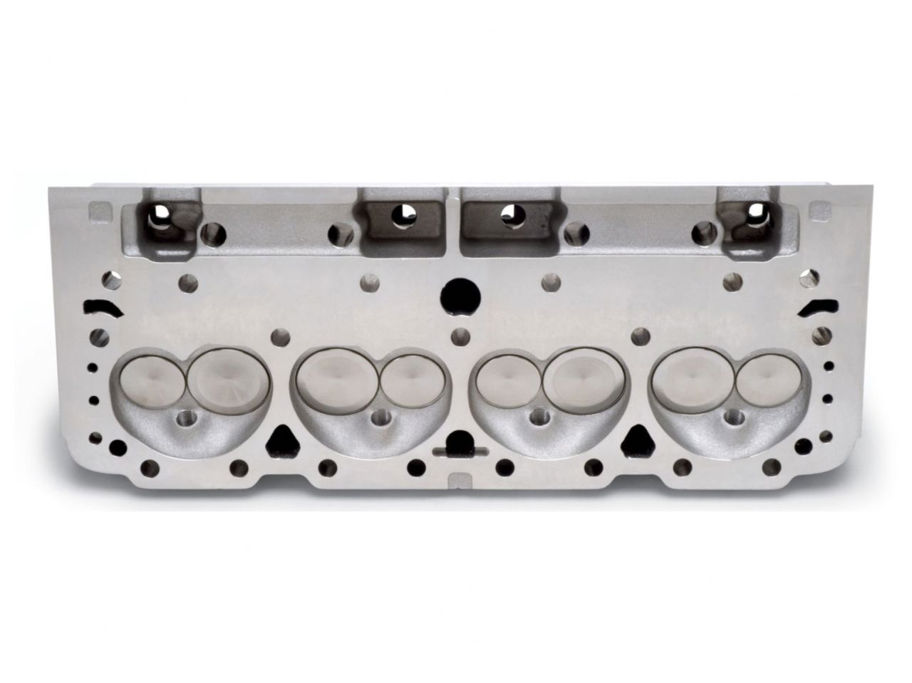 Edelbrock Single SBC Chevy Cylinder Head, Hydraulic Flat ETEC-200 Complete