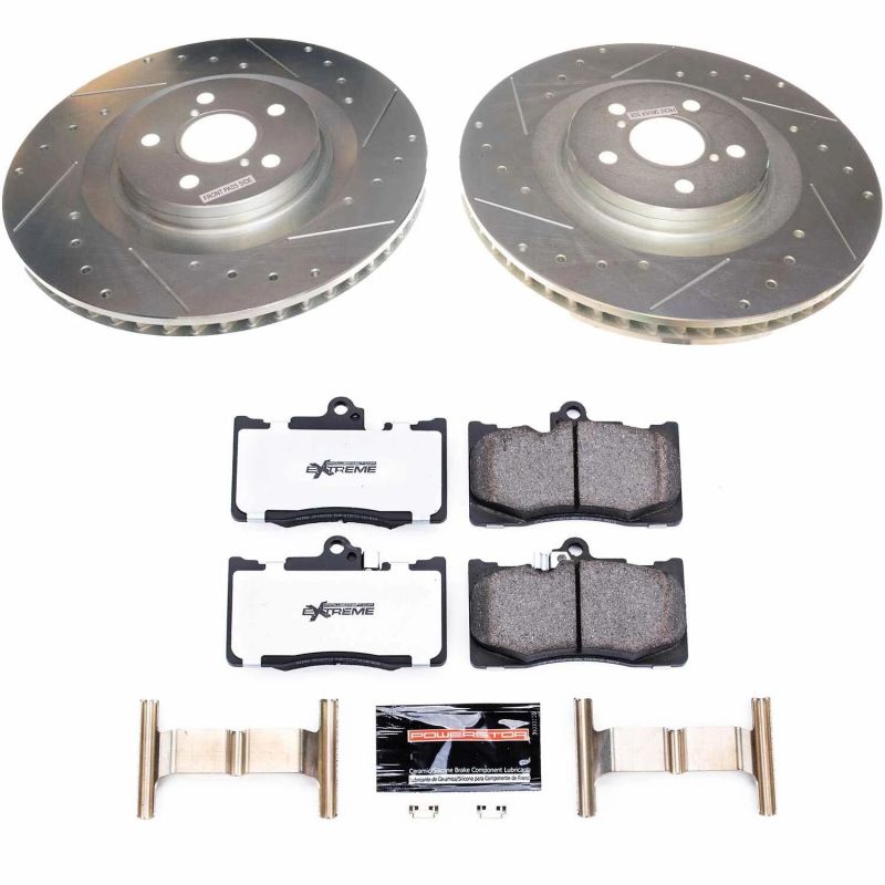 PowerStop PSB Z26 Street Warrior Kit Brakes, Rotors & Pads Brake Kits - Performance D&S main image