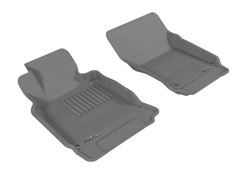 3D MAXpider 2011-2019 Infiniti Q70/M37 Kagu 1st Row Floormat - Gray L1IN01511501