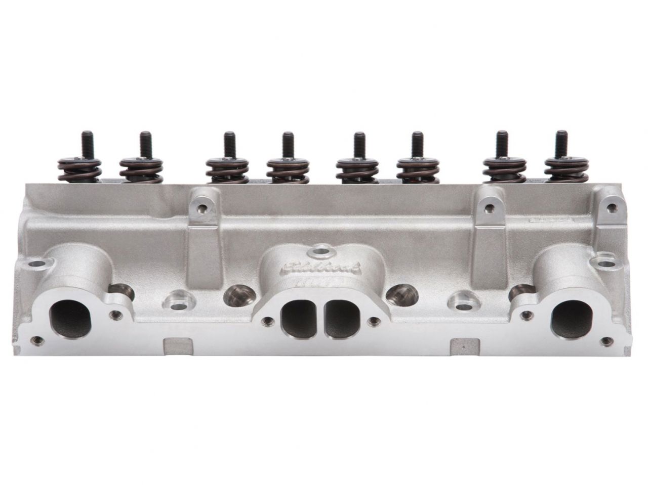 Edelbrock Cylinder Head, Pontiac, Performer D-Port, 72CC Chambers, for Hydraulic